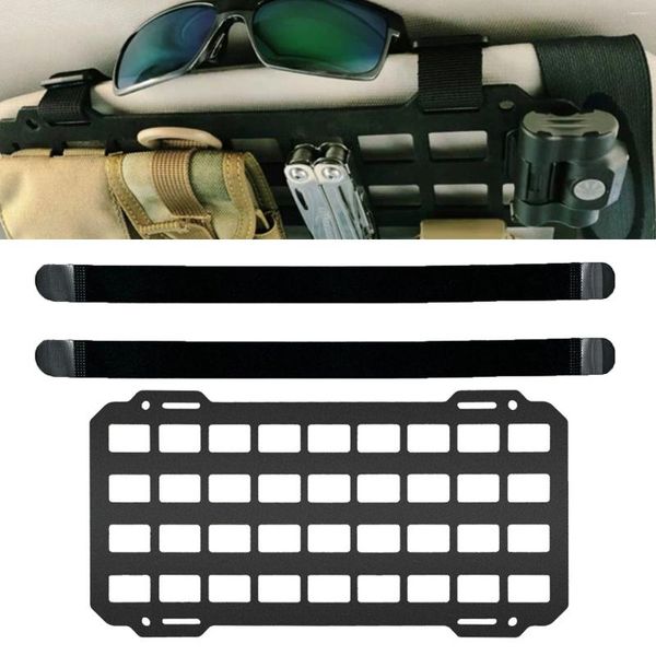 Organisateur de voiture Tactique Pare-Soleil Véhicule ABS En Plastique Molle Accessoires Suspendu Conseil Cadre Intérieur Décoration De Stockage