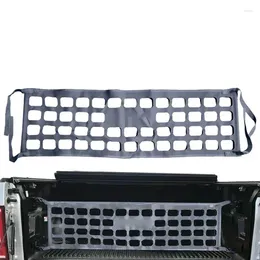 Organizador de automóviles camión camioneta elástica malla de carga almacenamiento red plegable empate de equipaje seguro accesorios de vehículos de equipaje no deslizante cubierta de fijación