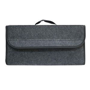 Auto -organisator Trunk Foldable Storage Compartiment Soft Felt Bag Voertuigaccessoires 19.6 9.4 5.9 Incarcar