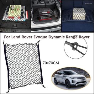 Crochet réseau de coffre de voiture, organisateur de coffre pour Land Rover Evoque gamme dynamique, maille de rangement élastique, filet de chargement, accessoires d'organisation