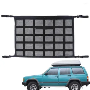 Auto-organizer Universeel plafondopbergnet Automotive vrachtdak Draagbare auto Mesh Top Organiseren van accessoires