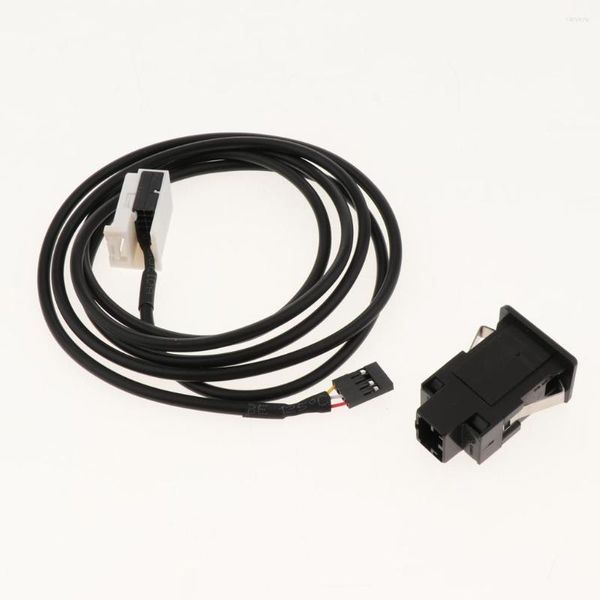 Adaptador de arnés de retención AUX USB para organizador de coche para Mini Cooper R50/R52/R53 01-06