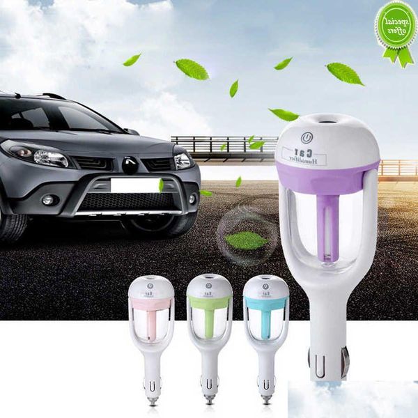 Voiture Autre Auto Electronique Nouveau 12V Vapeur Mini Purificateur D'air Humidificateur Diffuseur D'arôme Huile Essentielle Aromathérapie Mist Maker Pulvérisateur Pour DH15X