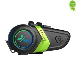 Voiture autre Auto Electronics Nouveau casque de casque de mode LX3 Pro interphycle imperméable Interphyle Bluetooth Motorbike 2 Riders 800m Moto Ri DHRQ5