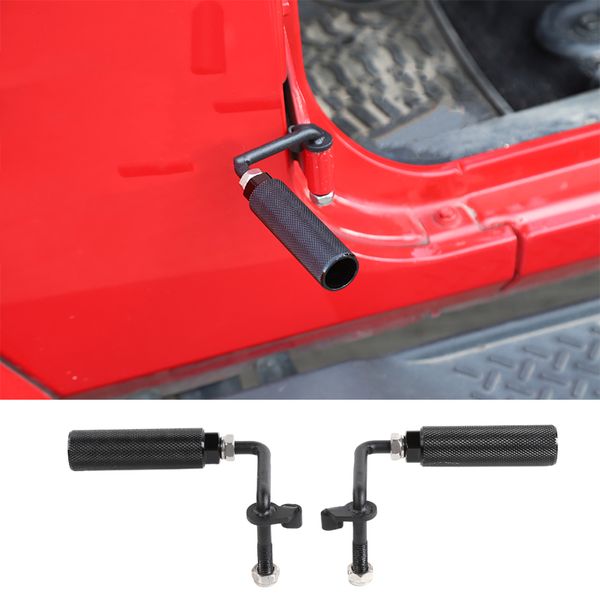 Pédale de porte extérieure de voiture ABS métal adapté pour Jeep Wrangler JK 2007 UP accessoires extérieurs automatiques