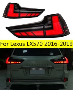 Pièces de voiture feu arrière pour Lexus LX 20 16-20 19 LX570 LED feu arrière de frein antibrouillard DRL feux de jour de recul