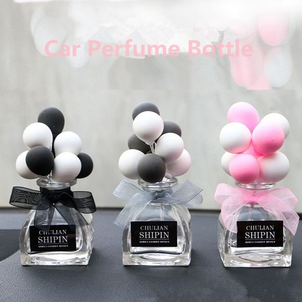 Bouteille de parfum de voiture Parfum Bouteille vide Vents Clip Auto Désodorisant Climatiseur Sortie Parfum Odeur Diffuseur HHA232