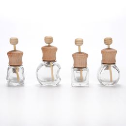 Auto Parfum Clip Voor Essentiële Oliën Luchtverfrisser Geur Ontluchter Outlet Lege Glazen Fles Snelle Verzending