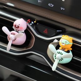 Auto Parfum Kakao Pilot Diffuser Auto Luchtverfrisser AC Vent Adromatherapy Cartoon Style Fragrance Air Perfume Purifier