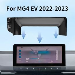 Support de téléphone de voiture pour MG 4 EV 2022-2023 nouvelle énergie écran Navigation taureaux sans fil accessoires grand Format