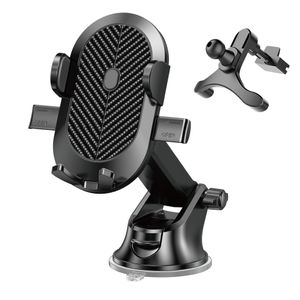 Autotelefoonhouder Mount voor voorruit Dashboard Universele handsfree Mounts Mobiele telefoonhouder Fit voor iPhone Smartphones