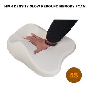 Almohada para coche, cojín para aliviar la fatiga del cuello, con cuero sintético negro y espuma viscoelástica, reposacabezas para asiento de coche 219B