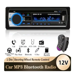Auto Radio 1 DIN STEREO Player Digital Bluetooth -auto MP3 -speler 60WX4 FM Radio Stereo Audio Music USB/SD met in Dash Aux Input