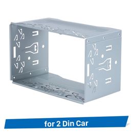Autoradio Fascia Panel voor Universal DVD-speler 2 DIN-auto Stereo Frame Installeer Dash Bezel Trim Kit No Gap