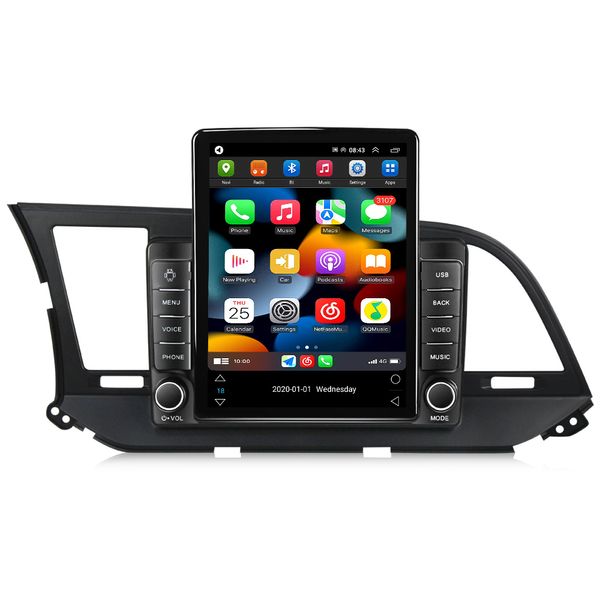 Car Video Radio GPS Navigation Stereo 9 pulgadas Android para 2016-Hyundai Elantra Left Hand Drive