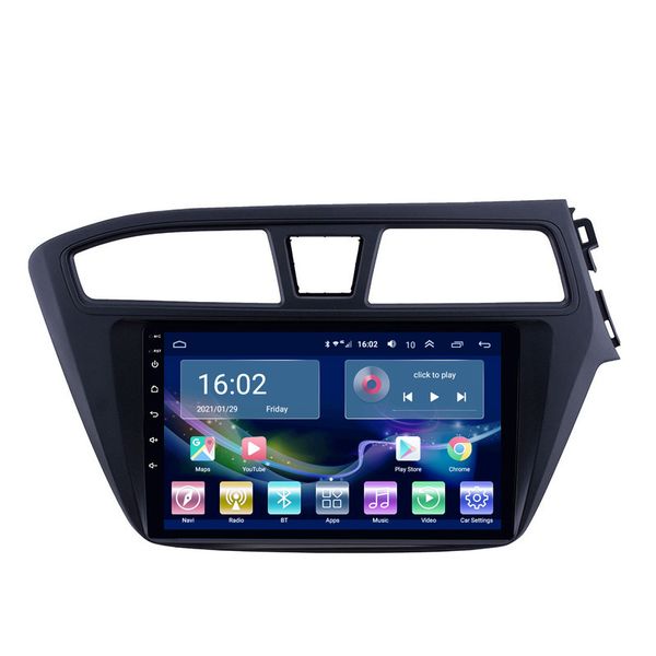 Radio de coche reproductor de vídeo Multimedia para Hyundai I20 2015-2018 Android 10 Auto estéreo con BT WIFI SD USB