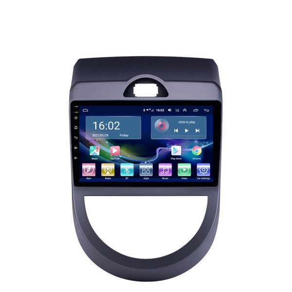 Autoradio lecteur vidéo multimédia pour KIA SOUL 2010-2013 Navigation avec prise en charge BT caméra de recul Carplay de télévision numérique