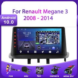 Auto Radio Multimedia Video Player Navigation GPS Android 10 voor Renault Megane 3 met WiFi Bluetooth Mirror Link