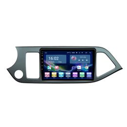 Auto Radio Video Carplay voor Kia Picanto 2011-2015 DVD-speler Stereo in Dash Android 10
