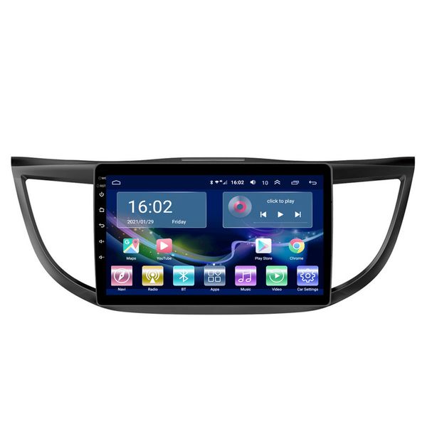 Radio de coche reproductor de vídeo Multimedia Audio-Head-Unit navegación Gps 2DIN Android-10 estéreo para Honda CRV 2012-2016