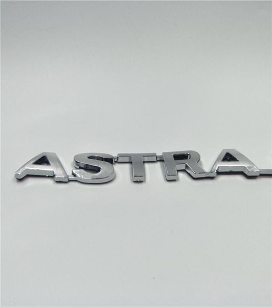 Autocollant chromé arrière de voiture, Badge emblème pour Opel Vauxhall Astra 16, Logo9521426
