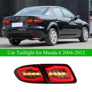 Auto Achter rennende rem omgekeerde achterlicht voor Mazda 6 LED TAULLight Assembly 2004-2012 Atenza LED Dynamic Turn Signal Lamp