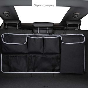 Auto achterbank rug opslagtas Auto Trunk achterbank Waterdicht net in de organizer opbergen opzeggende interieuraccessoires