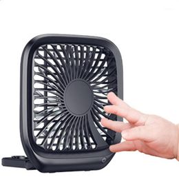 Ventilador del asiento trasero del automóvil Ventilador pequeño portátil delgado y plegable con refrigeración silenciosa y plegable para el hogar y la oficina1
