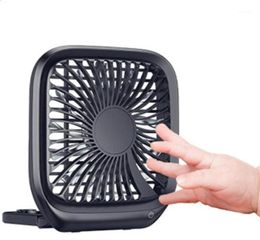 Ventilador para asiento trasero de coche, ventilador pequeño portátil, fino y plegable, con refrigeración silenciosa y plegable para el hogar y la Oficina 13852171