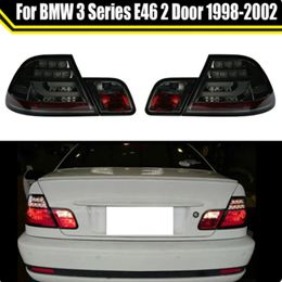 Feu arrière de voiture pour BMW série 3 E46 2 portes 1998 – 2002, ensemble de feux de stop, clignotants, feux de recul, antibrouillard