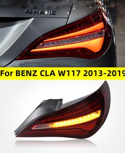 Feux arrière de voiture pour BENZ CLA 2013-20 19 W117, ensemble de feux arrière, mise à niveau, Guide de lumière LED haut de gamme, feux arrière papillon