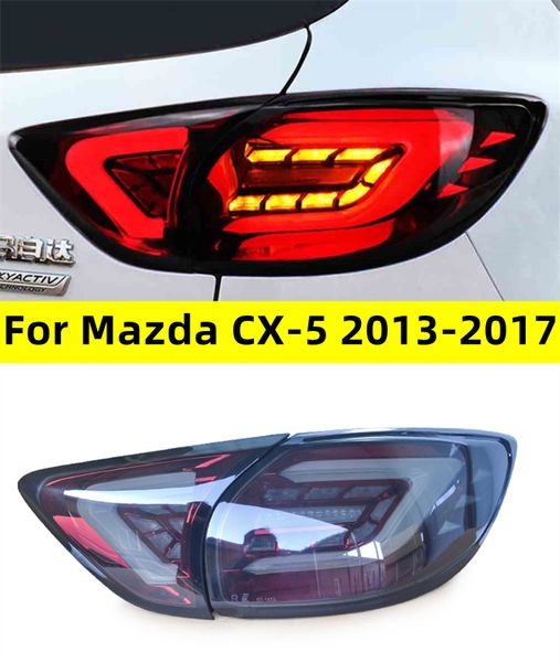 Luces traseras de coche para Mazda CX-5 luz trasera LED 2013-20 17 conjunto de luz de estacionamiento de freno de pieza de automóvil