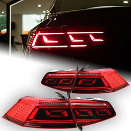 Auto achter achterlichten voor VW Passat B8 Tail Light 20 15-20 19 Magotan LED DRL Dynami Signal Lamp Brake Reverse achterlicht