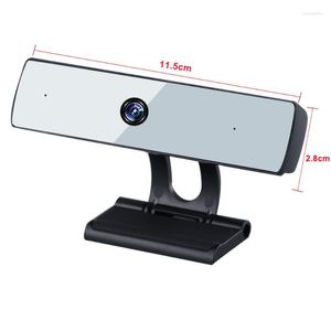 Caméras de recul pour voiture Caméras Capteurs de stationnement Webcam 1080P Caméra Web HD Microphone intégré USB Plug Play Cam Ordinateurs portables vidéo grand écran