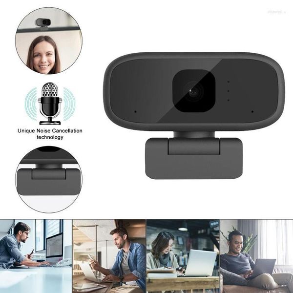 Caméras de recul pour voiture Caméras Capteurs de stationnement Mini caméra d'ordinateur Webcam USB durable haute définition avec microphone pour ordinateurs portables