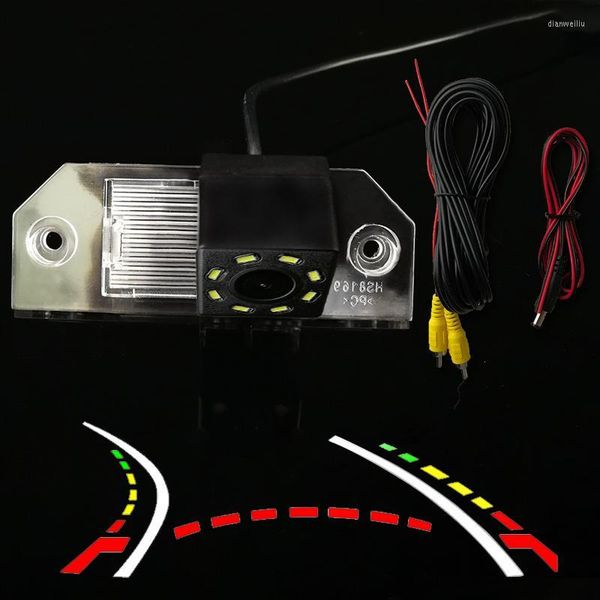 Cámaras de visión trasera para coche, sensores de aparcamiento, cámara CCD inalámbrica HD, Fisheye 4 8 12, Led dinámico de noche para Focus Sedan Line, resistente al agua