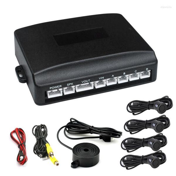 Caméras de recul de voiture Caméras Capteurs de stationnement Skyshadow Dual Core CPU Capteur vidéo Radar de recul de recul Assistance Auto Monitor Digital