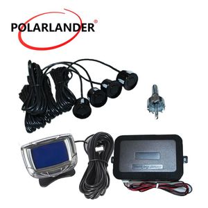 Cámaras de visión trasera para automóviles Sensores de estacionamiento Pantalla de cristal líquido Sistema de monitor de radar con zumbido Copia de seguridad inversa 12V 4