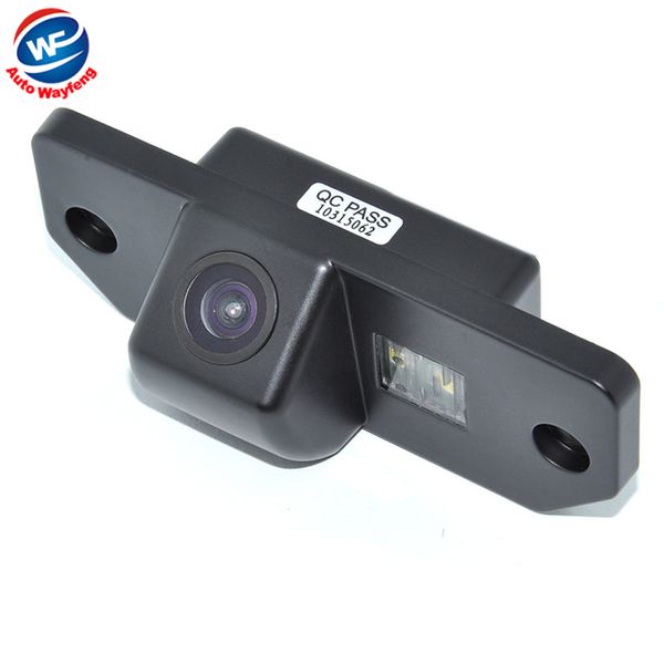 Caméra de recul de voiture HD CCD vue arrière de voiture caméra de recul de stationnement 170 degrés pour Ford Mondeo 09Focus (hayon) Fiesta Smax