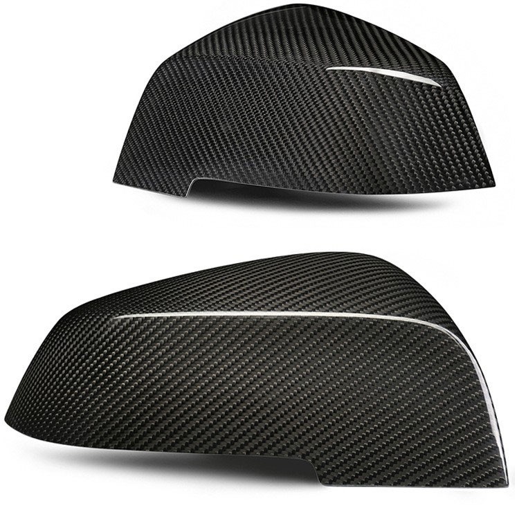 Car Rearview Mirror for 1/2/3/4 Series X1/3GT/320/420/116 Carbon Fiber Side Wing Shell Caps Mirror Housing