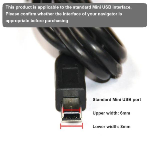 Enregistreur de voiture Special Car Charger Mini USB Head 2A3.5 M Universal Car Cable Cable Charger Car Electronics Accessoires Adaptateurs