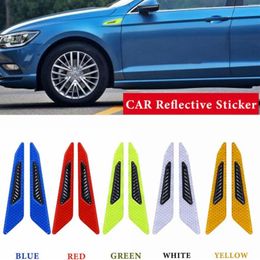 Auto Reflecterende Sticker Waarschuwing Strip Tape Voor Auto Vrachtwagen Bus Waterdicht Anti-collision Veiligheid Deur Reflecterende Stickers254D