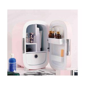 Auto koelkast 7l make -up koelkast schoonheid professionele huidverzorging intelligent conservering home draagbare nen hoogwaardige bx41 drop de dheca