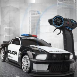 Auto Remote Control Police Cars Model, High Speed Radio Controlled Machine, offroad drift speelgoed voor jongens, cadeau voor kinderen, 1:12, 2.4G