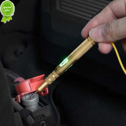 Auto -reparatiehulpmiddelen 6V 12V 24V Universal Copper Test Pen Auto Lamp Circuit Spanning DC Detector Probe Light System Auto -accessoires