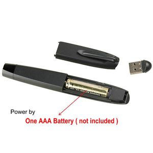 CAR RF 2.4G Wireless PPT -presentator Dia Advancer Flip Pen Pointer PowerPoint Presentation Clicker Remote Control