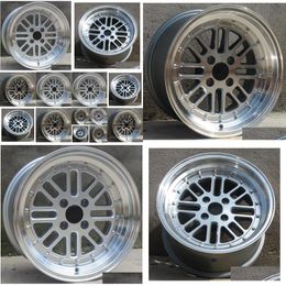 Auto Velgen Prestaties Brede Lip 15 Inch 15X8.0 4X100 Lichtmetalen Velg Fit voor Mazda MX-5 Drop Levering Auto's Motoren Auto-onderdelen Whe Oth