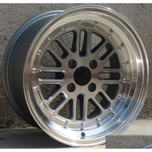 Llantas de automóviles Rendimiento Labio ancho 15 pulgadas 15X8.0 4X100 Rueda de aleación Ajuste para Mazda Mx-5 Entrega de gotas Automóviles Motocicletas Piezas de automóviles Whe Oth3L