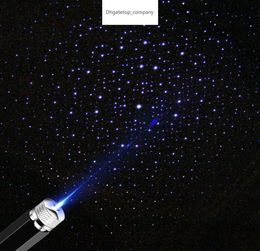 Auto dak Star Night Lights Interior Decorative Light USB LED Laser Projector met Clouds Starry Sky Lighting Effects9430196