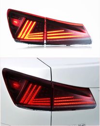 Feu arrière antibrouillard pour frein de voiture, clignotant arrière LED pour Lexus IS 2006 – 2012 IS250 IS300